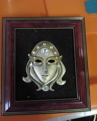 quadretto con maschera veneziana 