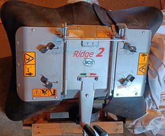 bcs RINCALZATORE motocoltivatore patate zafferano 