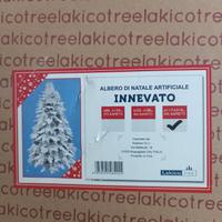 albero di natale Innevato