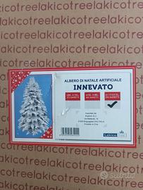 albero di natale Innevato