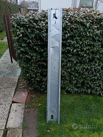 Barra portatarga carrello barca