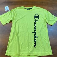 T-shirt Champion gialla taglia S