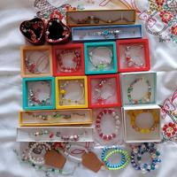 LOTTO 25 BRACCIALI DONNA CON SCATOLA – 45€