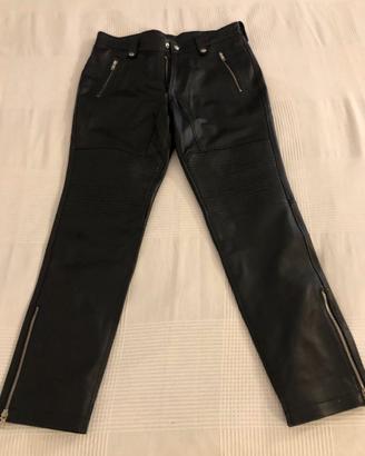Pantalone vera pelle