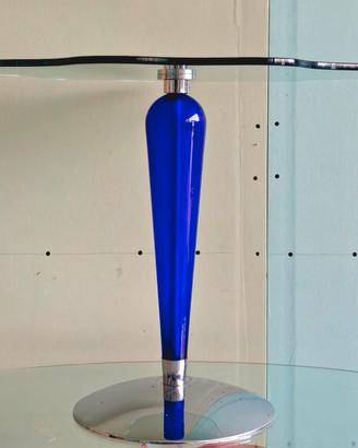 Coppia Tavolini vetro stile murano