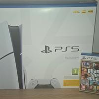 Ps5 Slim Disco+Gta 5 Ps5 PARI AL NUOVO!!!