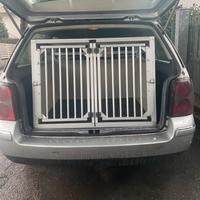 Trasportino cane doppio in alluminio - sw