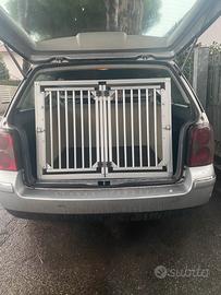 Trasportino cane doppio in alluminio - sw
