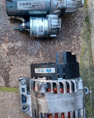 alternatore + motorino aviamento