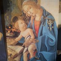 Quadri su tela con finitura dorata
