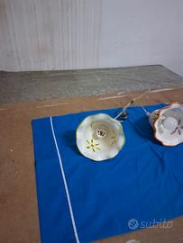 piccole campane in ceramica.