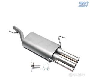 SILENZIATORE DI SCARICO PER OPEL ASTRA 1998-2009 x