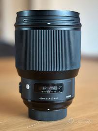 Sigma 85mm F/1.4 AF DG HSM Attacco NIKON