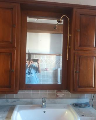 MOBILE PER BAGNO IN LEGNO MASSICCIO A SOLI 400 EUR