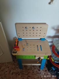 Banco da lavoro in legno 