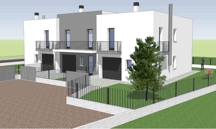 LOREGGIA - Nuova trifamiliare in costruzione