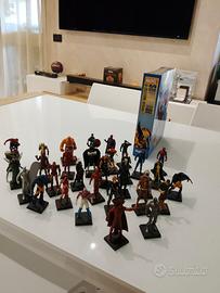 Marvel Supereroi , statuine in piompo dipinte a ma