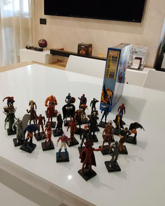 Marvel Supereroi , statuine in piompo dipinte a ma
