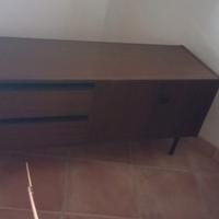 Camera singola vintage anni ’70 – legno + materass