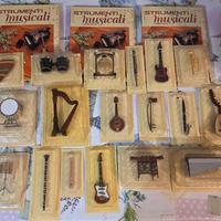 strumenti musicali in miniatura 