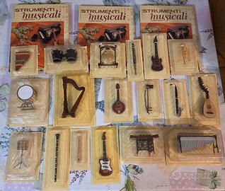 strumenti musicali in miniatura 