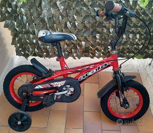 Bicicletta bambino Atala con rotelle