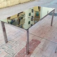 TAVOLO ALLUNGABILE CALLIGARIS IN VETRO.FUORIGROTTA