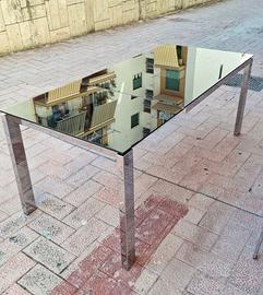 TAVOLO ALLUNGABILE CALLIGARIS IN VETRO.FUORIGROTTA