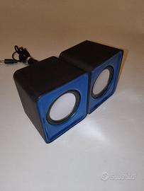 Mini Casse stereo dal suono brillante