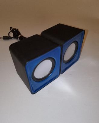 Mini Casse stereo dal suono brillante