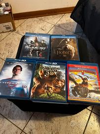 Cinque DVD Blu-ray 3D