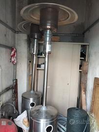 stufa a fungo a gas per esterno