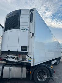 Semirimorchio Krone frigo doppio piano