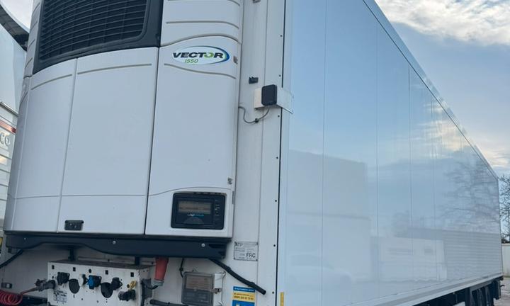 Semirimorchio Krone frigo doppio piano