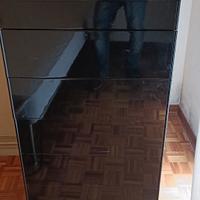 settimanale con cassetti e coppia comodino