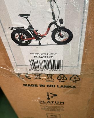 Jeep Phoenix – E-Bike Fat Pieghevole – NUOVA