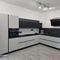 Cucina moderna grigio luce opaco, pronta consegna