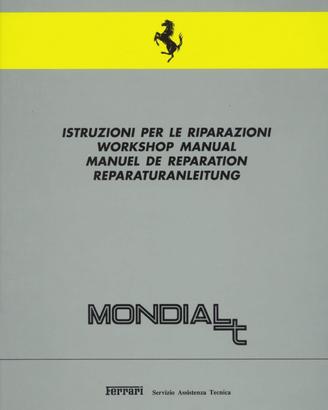 Ferrari Mondial T manuale officina riparazione