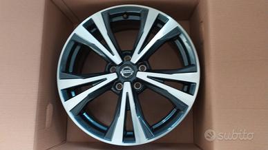 4 CERCHI IN LEGA NISSAN 18" QASHQAI CODICE A709