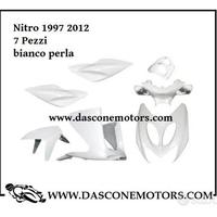 Kit carene aerox nitro mbk 1997 2012 bianco Perla