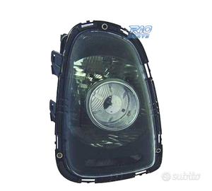 FANALI MINI COOPER 06-10 FONDO NERO