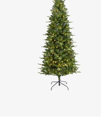 Albero di Natale luci led incorporati 210cm