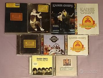 CD DVD Band Kaiser Chiefs Indie Rock Set RARISSIMO