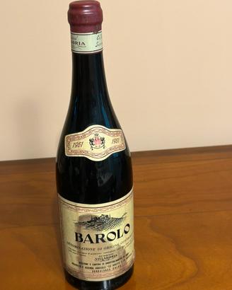 Barolo Villadoria 1961 da collezione
