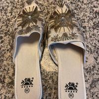 Sabot gioiello bianche