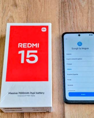 Smartphone Redmi 15 5G 256 GB 