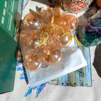 set in vetro soffiato e lavorato a mano