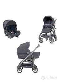 Trio Inglesina village denim+ borsa  