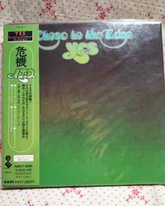 Yes Close To The Edge Japan Mini-LP OBI HDCD