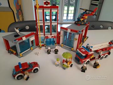 Lego 60110 Lego City Caserma dei pompieri
